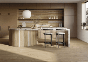 Larice in a kitchen