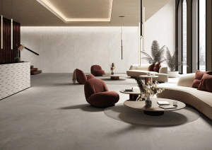 Taupe in the floor.